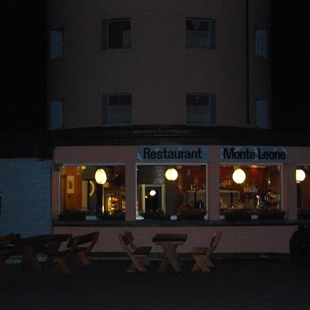 Hotel Restaurant Monte Leone Simplon Exterior foto